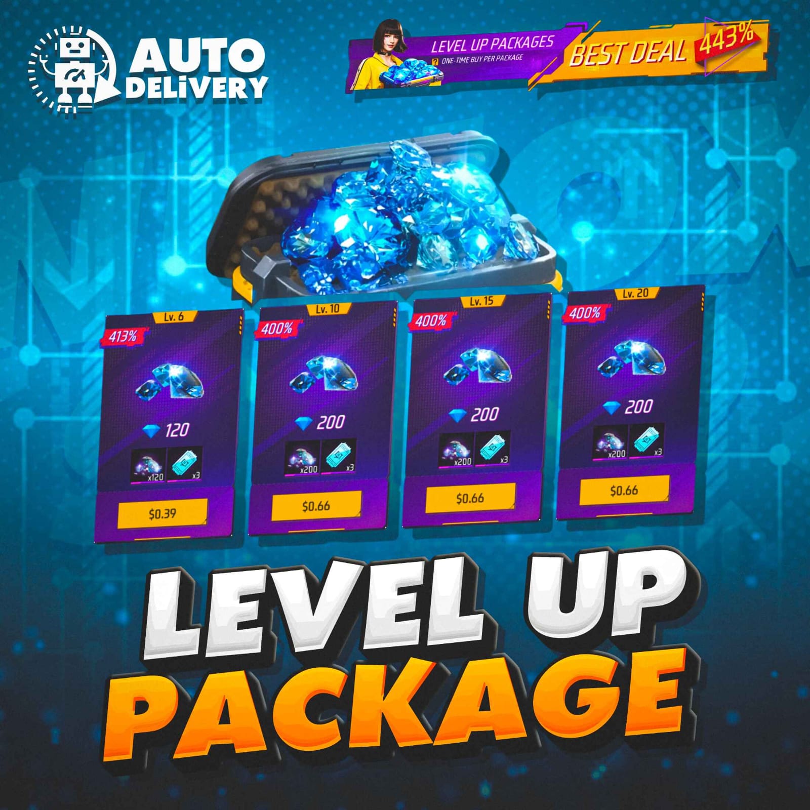 LEVEL UP PASS 